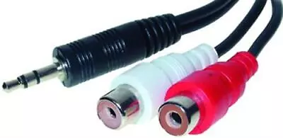 Kaufen Y Adapter Kabel 2x Cinch Buchse Auf Klinke Stecker 1,5m • 4.39€