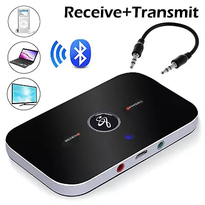 Kaufen Wireless Bluetooth Transmitter Empfänger Sender Aux Audio Adapter TV Kopfhörer • 10.35€