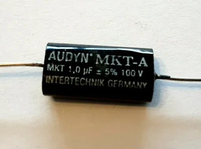 Kaufen 2x Intertechnik AUDYN MKTA/1.0/100 Folienkondensator MKT 1,0 µF 100VDC • 4.90€