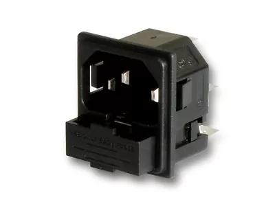 Kaufen Supra Cables IEC 320 Einbau Gerätestecker Mit Sicherung Kaltgeräte Buchse 10 Amp • 7.40€