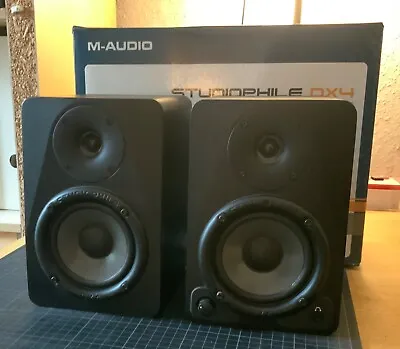 Kaufen M-Audio Studiophile DX4 - Monitor Aktiv Boxen Lautsprecher Desktop  • 89€