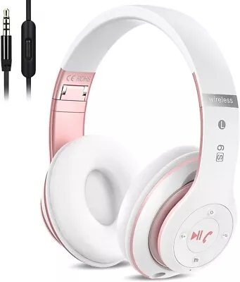 Kaufen Kabellose 6s Kopfhörer Bluetooth Over Ear Mit 5 EQ-Modi, Faltbar, Micro SD/TF • 34.99€