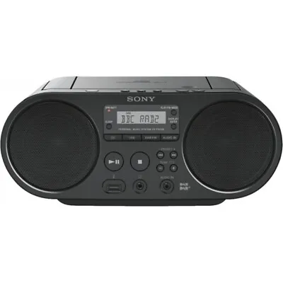 Kaufen Sony ZS-PS55B CD-Soundsystem Black Boombox Tuner Für UKW/DAB/DAB+/USB-Anschluss • 134.90€