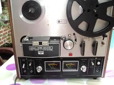 Kaufen 1 AKAI GX-210 D Bandmaschine HIFI-STEREO 15 Kg Tonbandgerät Von 1976 - 1981 • 325€
