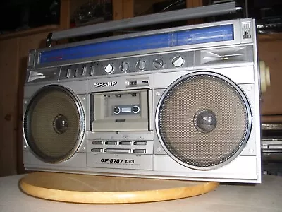 Kaufen Radiorecorder/Ghettoblaster Sharp GF-8787H - Made In Japan - Sehr Gut Erhalten - • 276€