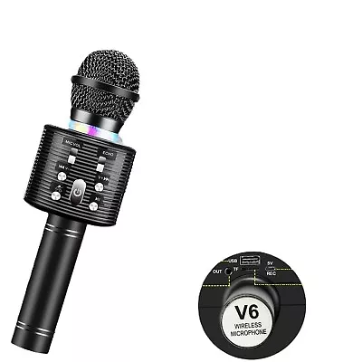 Kaufen Karaoke-Mikrofon Mit Bluetooth, Lautsprecher Und Selfie-Auslöser, Kabellos • 17.90€