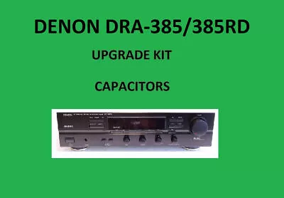 Kaufen Stereo-Receiver DENON DRA-385RD Reparatursatz - Alle Kondensatoren • 55.99€