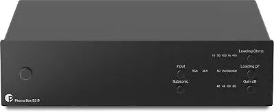 Kaufen Pro-Ject Phono Box S3 B Phono Vorverstärker Schwarz • 399€