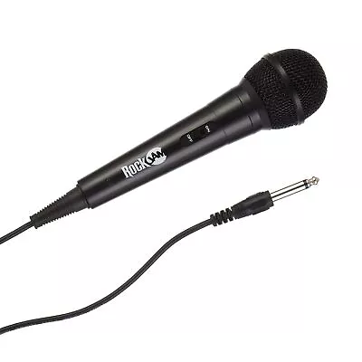 Kaufen RockJam Karaoke Mikrofon Unidirektional Dynamisch Kabelgebunden Schwarz B-WARE • 9.49€
