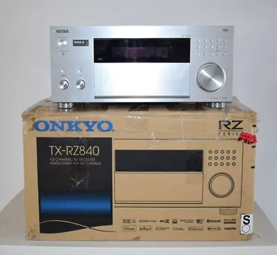 Kaufen Onkyo TX-RZ840  9.2-Kanal A/V-Netzwerk-Receiver Silber OVP • 849€