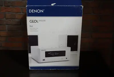 Kaufen Denon CEOL N4 Netzwerk Musikanlage Kompaktanlage Mit Lautsprechern Weiß • 289.99€