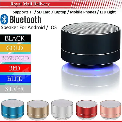 Kaufen Kabelloser Bluetooth Lautsprecher USB TF Karte LED Extra Bass Für Alle Mobiltelefone Registerkarten • 10.64€