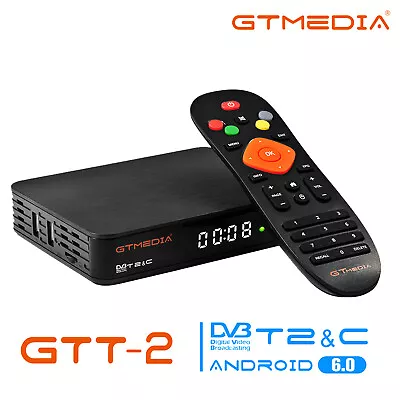 Kaufen FullHD DVB-T2 Digital Receiver TV Terrestrisch Android Smart TV BOX Media Player • 37.99€