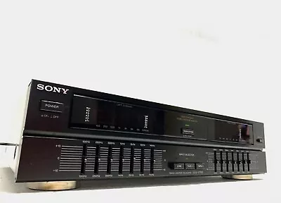 Kaufen Sony SEQ-V7700 Stereo Graphic Equalizer Spectrum Analyzer Vintage 1988 Good Look • 283.49€