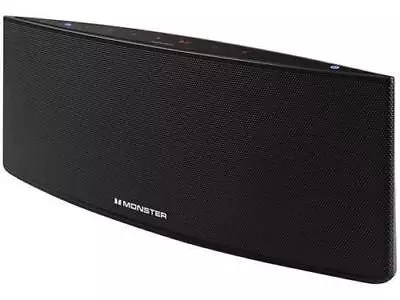 Kaufen Monster StreamCast S1 Kabelloser Bluetooth-Lautsprecher - Schwarz Brandneu • 200.68€