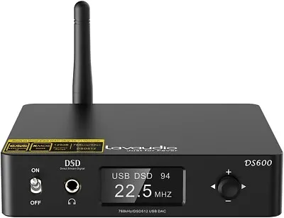 Kaufen Lavaudio DS600 Kopfhörer Amp Audio DAC BT 5.0 Receiver LDAC AptX HD, USB (109) • 101.45€