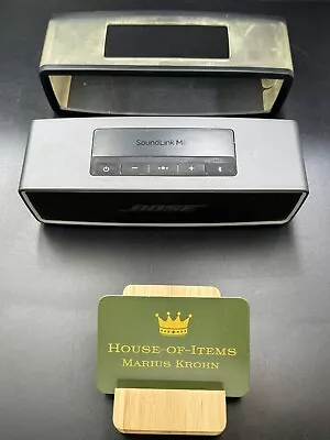 Kaufen Bose SoundLink Mini II Tragbarer Lautsprecher Carbon Bluetooth Box Schutzhülle • 117.77€