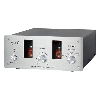 Kaufen Dynavox Sound Converter TPR-3 Röhrenvorstufe TPR-3 Silber 030001-0002 • 267.80€