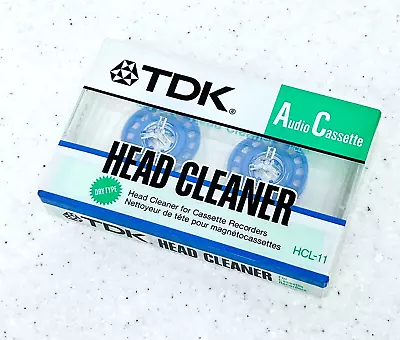 Kaufen TDK HCL-11 Head Cleaner 1987 Japan MC Audio Cassette Tape! Neu/OVP/Sealed! • 27.50€