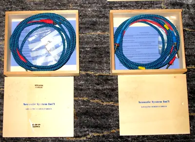Kaufen Reduziert! Weltklasse LS Kabel A.S.I. Liveline  Bi-wire 2 X 3,5 M NP Ca. 3800 € • 590€