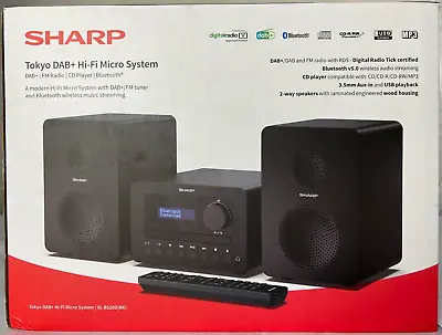 Kaufen SHARP Tokyo DAB + HiFi Micro Sound System Bluetooth 5.0 CD Player • 82€