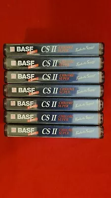 Kaufen Audiokassetten ►BASF CS II 90 Chrome◄ Tapedeck Musik Cassetten 7 STÜCK! Gut! • 10.50€