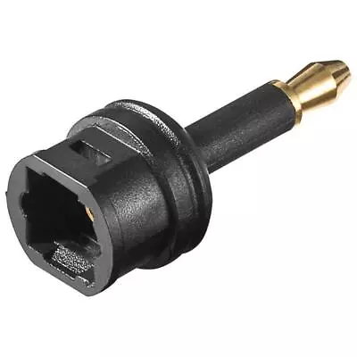 Kaufen Adapter Toslinkkupplung - 3,5mm Mini Toslink-Stecker Opto SPDIF Digital Audio • 4.27€