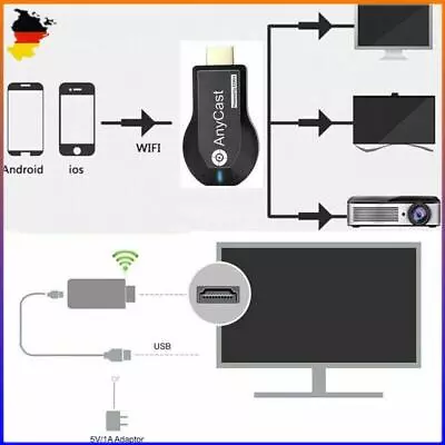 Kaufen WiFi Drahtlose HDMI Display TV Dongle WiFi Wireless Display Receiver Adapter • 11.89€