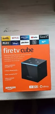 Kaufen Fire TV Cube│Hands-free Mit Alexa, 4K Ultra HD-Streaming-Mediaplayer • 70€