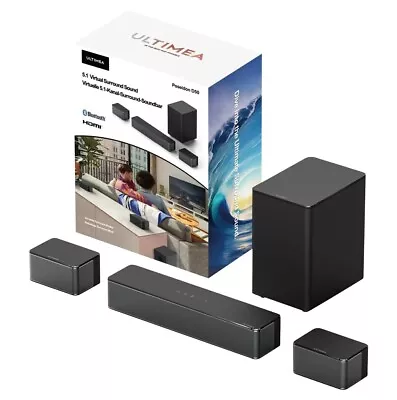 Kaufen Soundbar TV Wireless Subwoofer 5.1 ULTIMEA Poseidon D50 Bluetooth Dolby Atmos • 119.99€