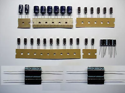 Kaufen DUAL CV120/121 Elko-Satz Komplett Kondensator Recap Caps Recapping Complete Kit • 39.49€