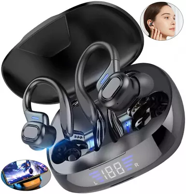 Kaufen TWS Handy Bluetooth Kopfhörer 5.3 Stereo Sport Kabellos Headset Mit Mikrofon Neu • 11.49€