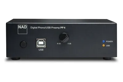 Kaufen NAD PP4 MM/MC Phono-Vorverstärker Mit USB, Graphit • 279€