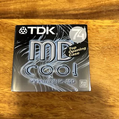 Kaufen TDK | MD COOL 74 | MD-C74SEB | Mini Disc Recordable MD Minidisc TV-Audio  | NEU • 9.99€