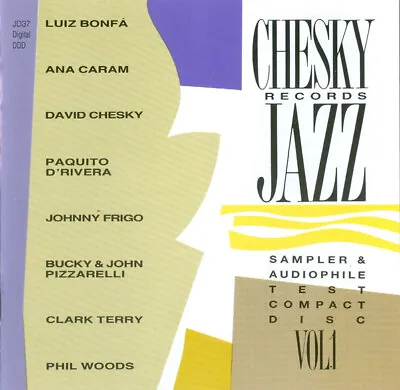 Kaufen CHESKY RECORDS JAZZ- Sampler And Audiophile Test Compact Disc Vol.I - GENIAL • 42€