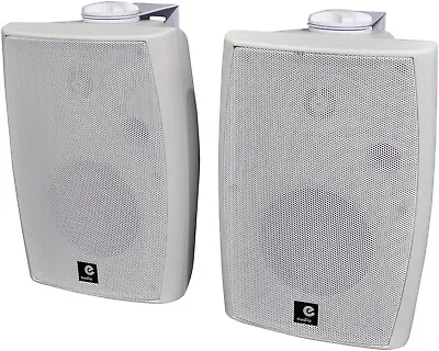 Kaufen E-Audio P602YA Bluetooth Lautsprecher Boxen Handy Wireless Wandmontage Weiß PAAR • 99€