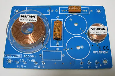 Kaufen VISATON 5402 HW 2/70 8Ohm 2x 2-Wege Weiche Frequenzweiche Lautsprecher NG 2St. • 56.90€