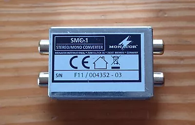 Kaufen Stereo-Mono-Converter Monacor SMC-1 • 3€