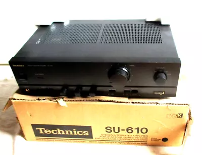 Kaufen Technics SU-610 Stereo Verstärker New Class4 Stereo Integrated Amplifier OVP (9) • 99€