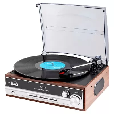 Kaufen Denver VPR-190 Schallplattenspieler FM-Radio Lautsprecher Plattenspieler A20 • 39.99€