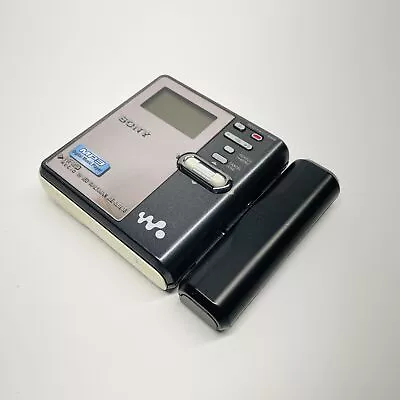 Kaufen Sony Walkman Atrac3Plus MZ-RH910 Tragbarer Minidisc-Recorder MP3 Handheld Funktioniert • 465.12€
