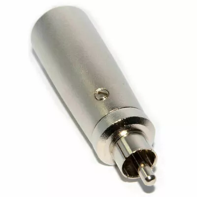Kaufen XLR Stecker Pinnen Sich Rca Cinch Stecker Mono Audio Adapter [000792] • 5.89€