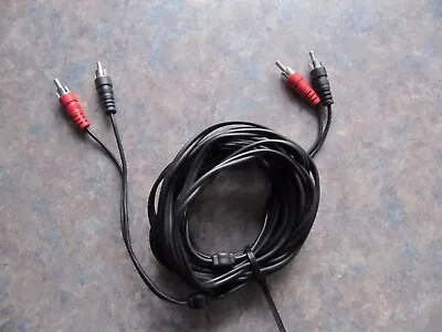 Kaufen 1 Cinch Audio Kabel 2 Cinch Stecker Auf 2 Cinch Steck.,5m, RCA Stereo Kabel  • 4€