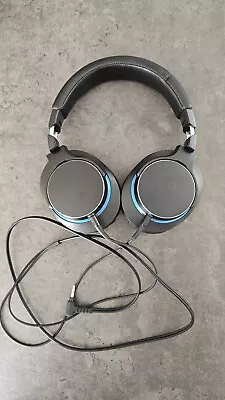 Kaufen Audio-technica ATH MSR7b Kopfhörer Mit Symmetrischem Kabel, Schwarz Blau OVP • 200€
