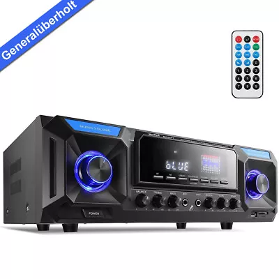 Kaufen Power Amplifier Bluetooth,Moukey 5.0 Karaoke Audio Leistungsverstärker 300 W • 80€