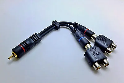 Kaufen Audio Y-Adapter Für Hifi Subwoofer Autoradio Verstärker Hifi Anlage Koaxialkabel • 8.95€