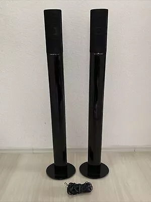 Kaufen 2x Harman Kardon HTFS 2 Ständer Inklusive 2 Lautsprecher TS2BQ ,Standfuß Schwarz • 139€