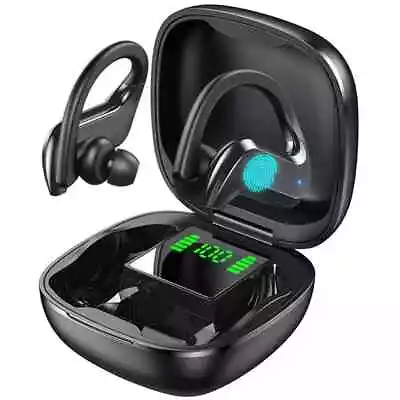 Kaufen TWS Bluetooth 5.0 Kopfhörer MD03 Wasserdichtes LED-Display Mit Mikrofon-Stereo • 26.80€