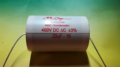 Kaufen 1 MUNDORF MCAP 22µf 400V MKP Kondensator Capacitor • 14.40€