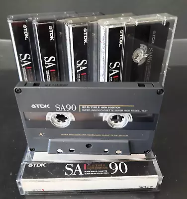 Kaufen ⭐️5x TDK SA 90 Typ 2 Kassetten Audiokassetten Tape / Gebraucht / Geprüft • 11.50€